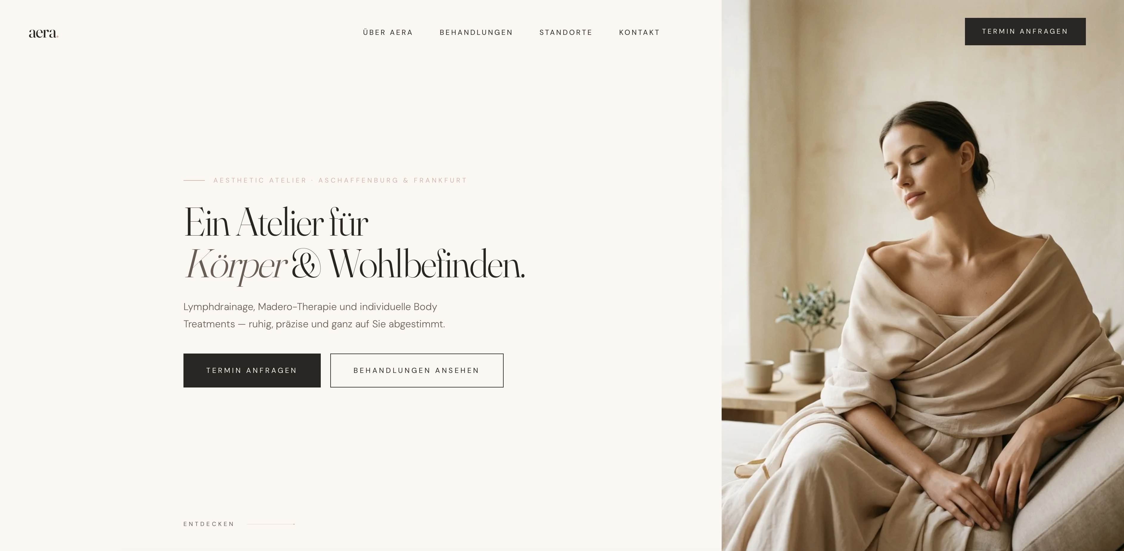 Nachher — neue Website